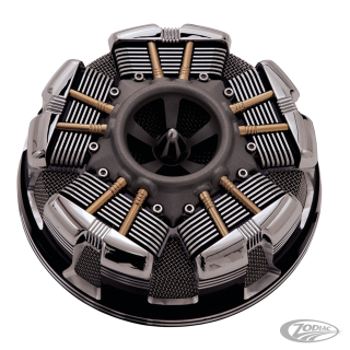 RADIAL AIR CLEANER BLACK FLH/T08-16