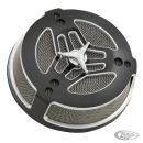Tri-Bar Air Cleaner Black FLH/T08-16