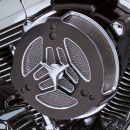 Tri-Bar Air Cleaner Black FLH/T08-16