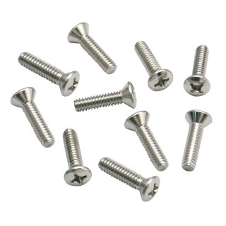 10pck S&S A/C Cover Screw, PH 1/4-20x1"