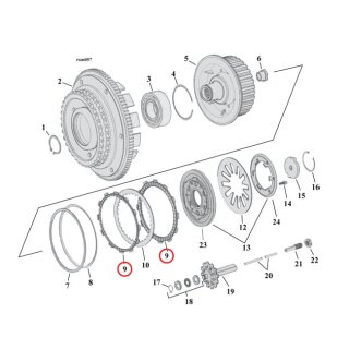 Alto, CarboniteÂ® PowerPackÂ® extra plate clutch kit