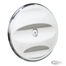 STG-I BILLET COVER, SCALLOPED CHROME