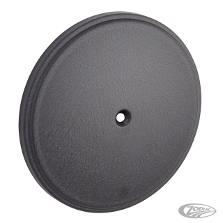 STG-II 7" STEEL COVER, SMOOTH, BLACK