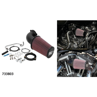 K&N AirCharger intake FLH/T08-16 black
