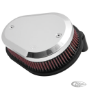 K&N RK series Air cleaner kit, polished