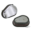 K&N RK series Air cleaner kit, polished