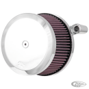 K&N Chr High flow Air intake FLH/T08-15