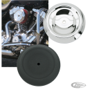 S&S Chr Dished Bobber billet a/c cover