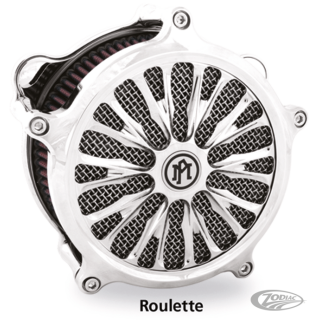PM aircleaner cover Roulette Chrome