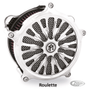 PM aircleaner cover Roulette Chrome