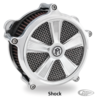 PM aircleaner cover Shock Chrome
