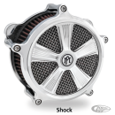 PM aircleaner cover Shock Chrome