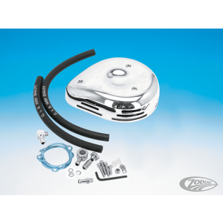 GZP Chrome air cleaner slotted CV, Delph