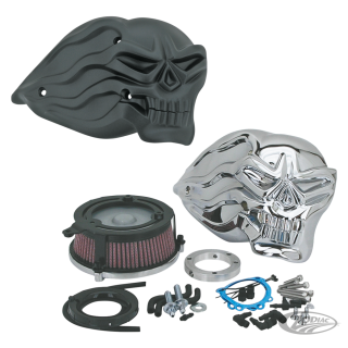GZP Chrome Flying Skull A/C kit TC99-17