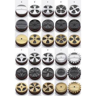 GZP Bronze HP Classic Cross Aircleane