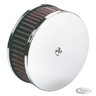 K&N Air cleaner 5" dia. Open round style