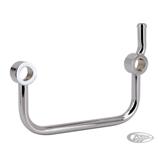 GZP Chr breather tube only XL91-up