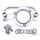 GZP chrome legacy ME17-UP breather kit