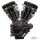 S&S T124 black ed no carb/ign FLH/T07-16