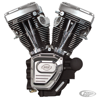 S&S T124 black/Chr no carb/ign FXD06-17