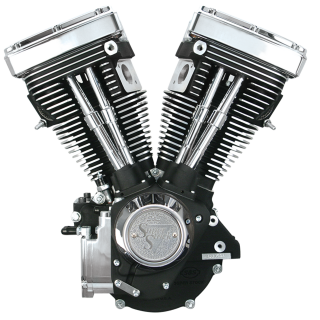 S&S V80 engine Black no ign./no carb