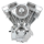 S&S V111 engine w/SuperE&SuperSt.ign.Nat