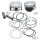 S&S Piston kit 3-7/8x4.5"  +.005 TC
