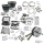 S&S 124HSU kit TC88B01-06 w/heads black