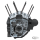 S&S Crankcase assy 4-3/8" blck FXD06-17