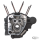 S&S Crankcase FLH/T07-16 4-1/8 bore blck