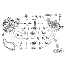 pin, cover bushing, all models