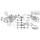 Crankcase breather pipe assy., chrome