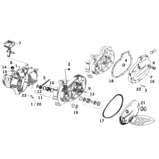 Retainer R/H bearing XL54-76 BT54-