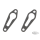 PR M8 PISTON JETCOOLER GASKETS .032" AFM