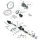 10pck BUSHING, DOWEL