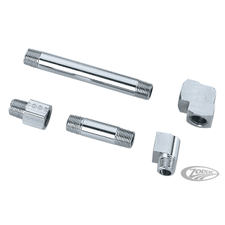 Chrome 1/8 male & female adapter