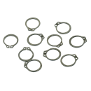 10pck Retaining ring oil pump shaft