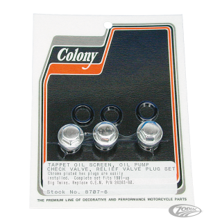 Oil pump and Tappet Screen plug set