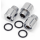 Chrome allen head screws 3pcs pump plug