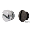 COLONY oil pump bypass valve plug chrome