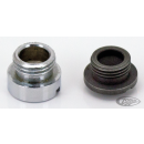 COLONY oil pump bypass valve plug chrome