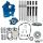 475G Cam Chest Kit w/Blk Tubes ME17-up W