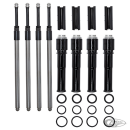 S&S Quickee pushrod kit ME17-up black