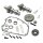 KIT,CAMS w/GEARS 585G FXD06 TC07-17