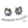 Chrome Lifter block set BT53-84