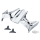 Lifter Block Cover Chrome TCA07-UP