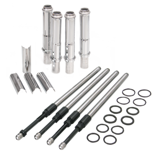 S&S Quickee pushrod kit TC99-17 chrome