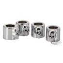 GZP Pushrod cup with chrome skull set 4