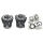 GZP Cylinderkit Panhead 74ci w/pistons