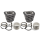 GZP Piston & Cyl. kit 1200XL 86-03 Silver